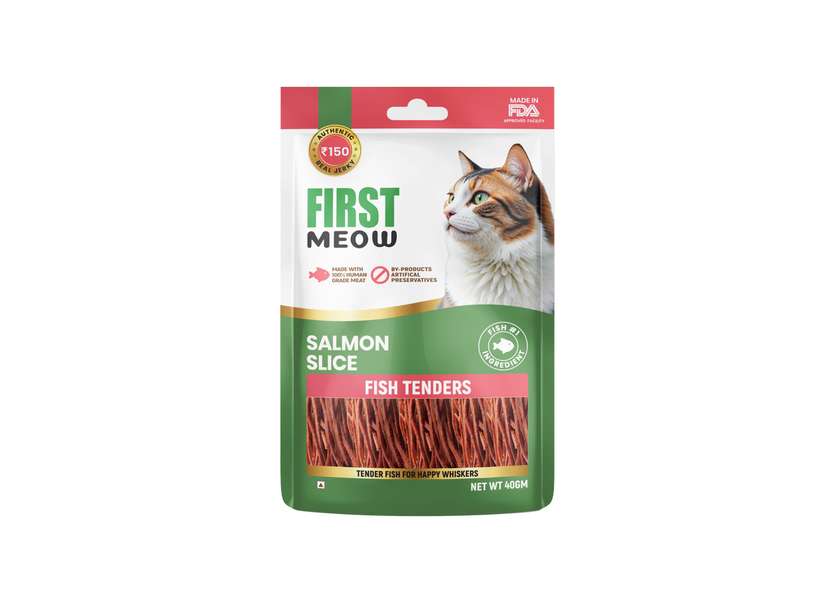 First Meow Treats For Cats - Salmon Slice