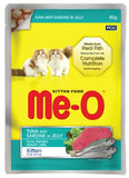 MeO Kitten Tuna With Sardine In Jelly 80g Pouch - Pack Of 12