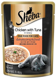 Sheba Chicken With Tuna In Gravy - (Pouch)