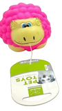 Smarty Pet Sheep Face Squeaky Dog Toy