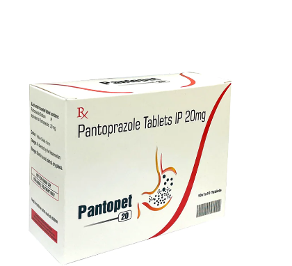 Pantopet 20 – Pantoprazole Tablets IP 20mg