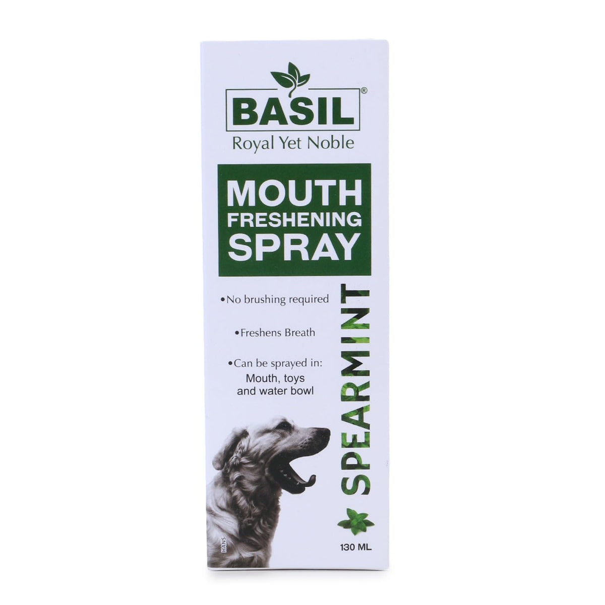 Basil Mouth Freshening Spearmint Spray