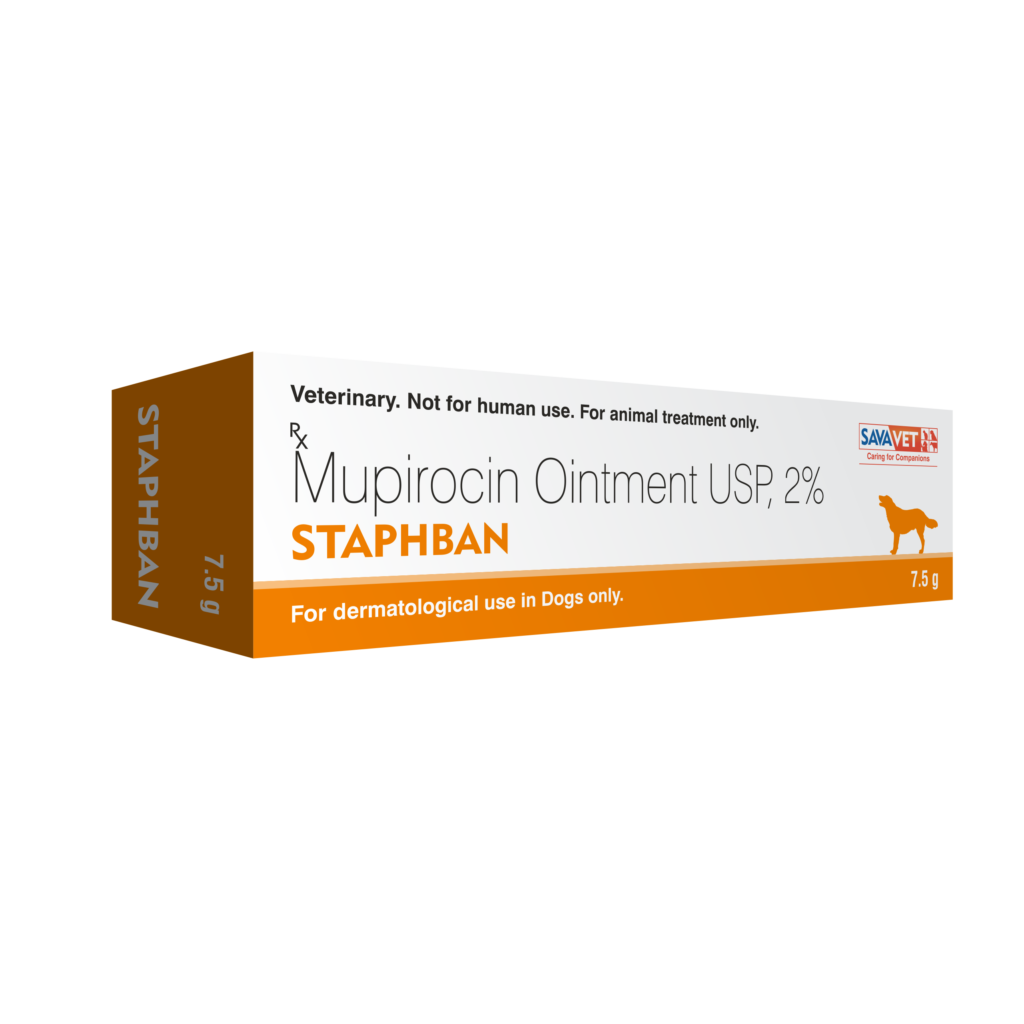 Savavet Staphban 2% Mupirocin Ointment For Dogs