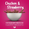 Wiggles : Barkstix Chicken & Strawberry – Healthy Dog Treats