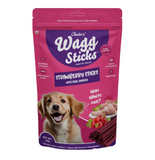 Chesters Wagg Strawberry Stick With Healthy Real Chicken Dog Treat