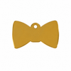 Kennel Brass Bow Shape Name Tag - Large