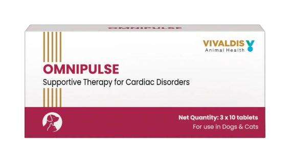 Vivaldis Omnipulse – Cardiac Support Tablets for Dogs & Cats – ShakeHands