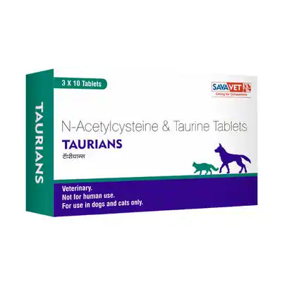 Savavet Taurians Tablets – N-Acetylcysteine & Taurine for Dogs and Cat ...
