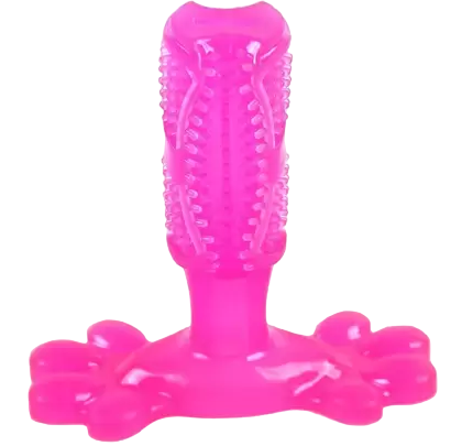 Pets Empire Non - Toxic Rubber Chew TPR Brushing Stick Dog Toy