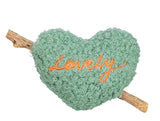 Trixie Matatabi Heart Plush Dog Toy (Color May Vary)