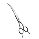 Trimz Scissor Curved Sparkling Silver