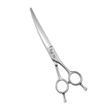 Trimz Scissor Curved Sparkling Silver