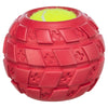Trixie Tennis Ball In Tire Natural Rubber Durable Dog Toy