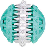 Trixie Denta Fun Mint Flavour Natural Rubber Ball Dog Toy