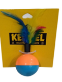 Kennel Feather Tumbler Cat Toy With Ball Toying