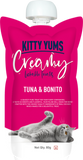 Kitty Yums Creamy Lickable Tuna & Bonito Cat Treats