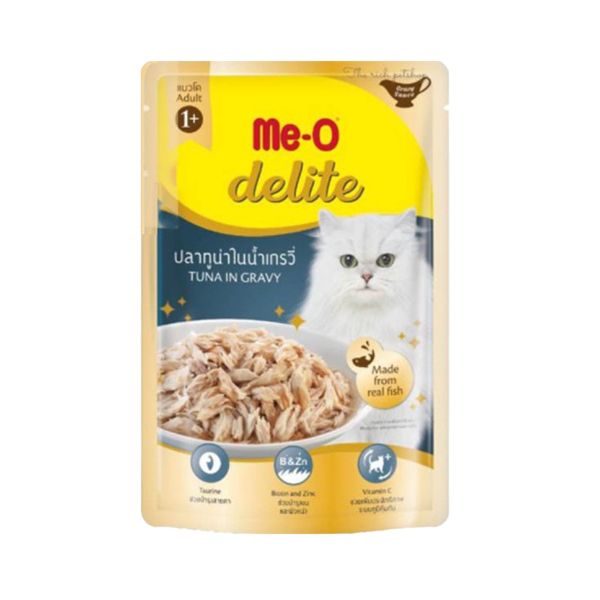 MeO Delite Tuna In Gravy Adult Pouch