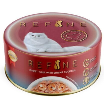 Smart Heart Refine Finest Tuna With Shrimp Cocktail Adult Cat Tin