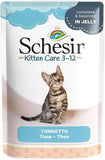 Schesir Tuna & Jelly Kitten Care Pouch