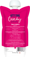 Kitty Yums : Creamy Lickable Cat Treat – Tuna & Bonito Squeeze Tube