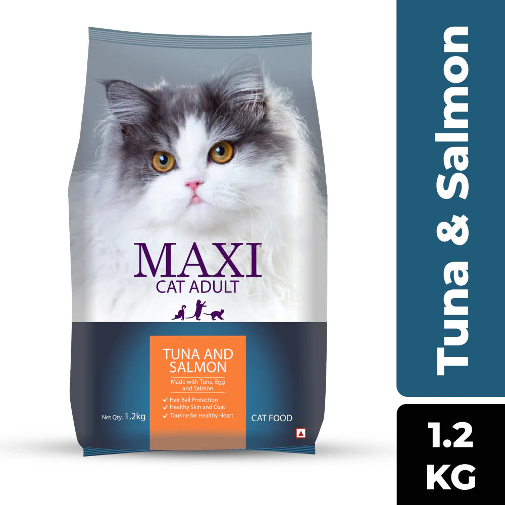 Maxi Tuna & Salmon Adult Cat Dry Food