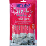 Kitty Yums Creamy Lickable Tuna & Bonito Cat Treats
