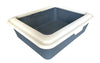 Smarty Pet Open Top Cat Litter Tray with Rim