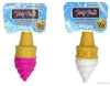 Holy Paws Chilled Bite Resistant Ice Cream Cone TPR Drinking Pet Toy