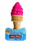 Holy Paws Chilled Bite Resistant Ice Cream Cone TPR Drinking Pet Toy