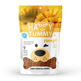 Gnawlers Happy Tummy Daily Dental Chews Mango