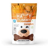 Gnawlers Happy Tummy Daily Dental Chews Pumpkin