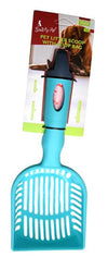 Smarty Pet Scooper With Poop Bag Holder (Color May Vary)