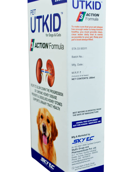 Skyec Pet UTKID – 3 Action Kidney Support for Dogs & Cats – ShakeHands