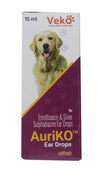 Veko AuriKO Enrofloxacin & Silver Sulphadiazine Ear Drops for Dogs