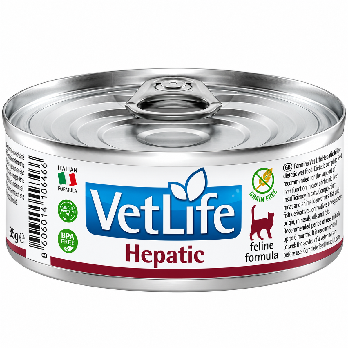 Farmina Vet Life Hepatic Cat Tin