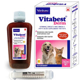 Virbac Vitabest Derm – Skin & Coat Supplement for Pets
