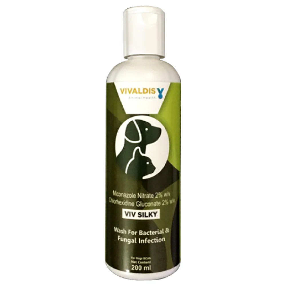 Vivaldis : Viv Silky Medicated Shampoo for Dogs & Cats