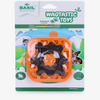 Basil Wagtastic Nylon Topping Waffle With Chocolate TPR Dog Toy
