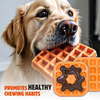 Basil Wagtastic Nylon Topping Waffle With Chocolate TPR Dog Toy