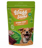 Chesters Wagg Spinach Sticks With Healthy Real Chicken Dog Treat