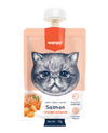 Wanpy Tasty Meat Paste – Salmon with Chicken & Carrot Cat Treat
