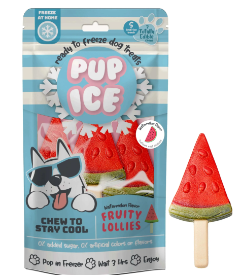 Imagineless Pup Ice Watermelon Fruity Lolly