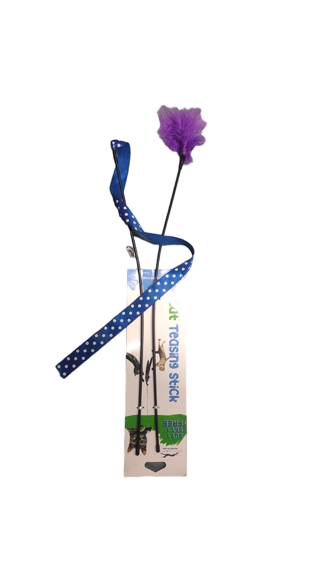 Pets Empire Feather Wand Dual Stick Cat Toy