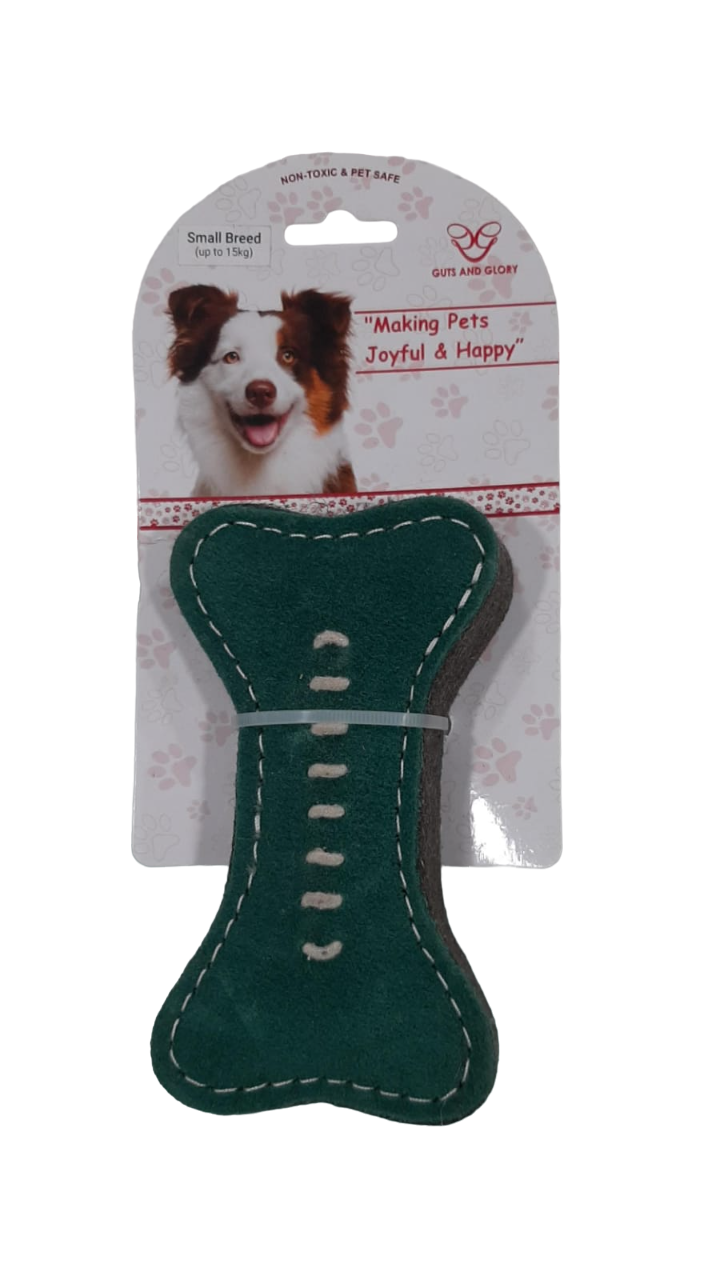 Guts And Glory Bonnie The Bone Dog Toy - Sea Green