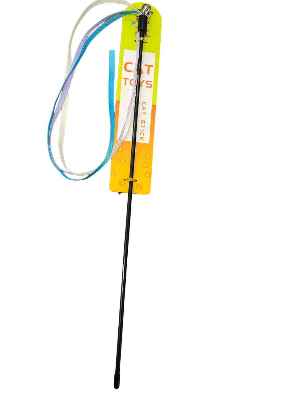 Ribbon With Bell Stick Cat Toy