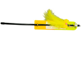 Yellow Feather Stick Cat Toy