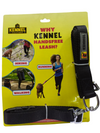 Kennel Flexi Nylon Hands-free Leash (1") (48") With Adjustable Waist Belt (1")