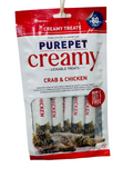 Purepet Creamy Crab & Chicken Lickable Cat Treat