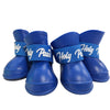 Holy Paws Silicone Waterproof Non-Slip Latex Rain Boots (Color May Vary)