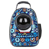 Smarty Pet Astronaut Printed Bag With Window (Multi-Print)